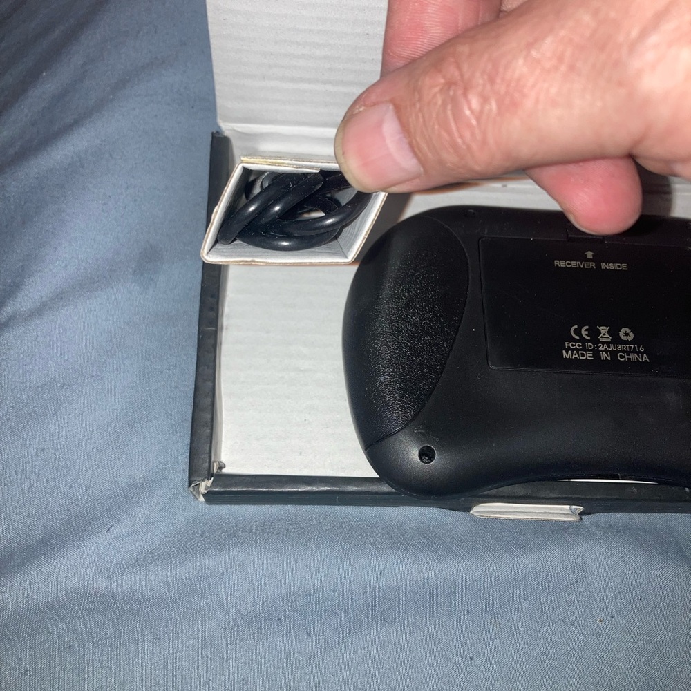Rii Mini Wireless Keyboard Touchpad Combo - Black - Picture 5 of 5